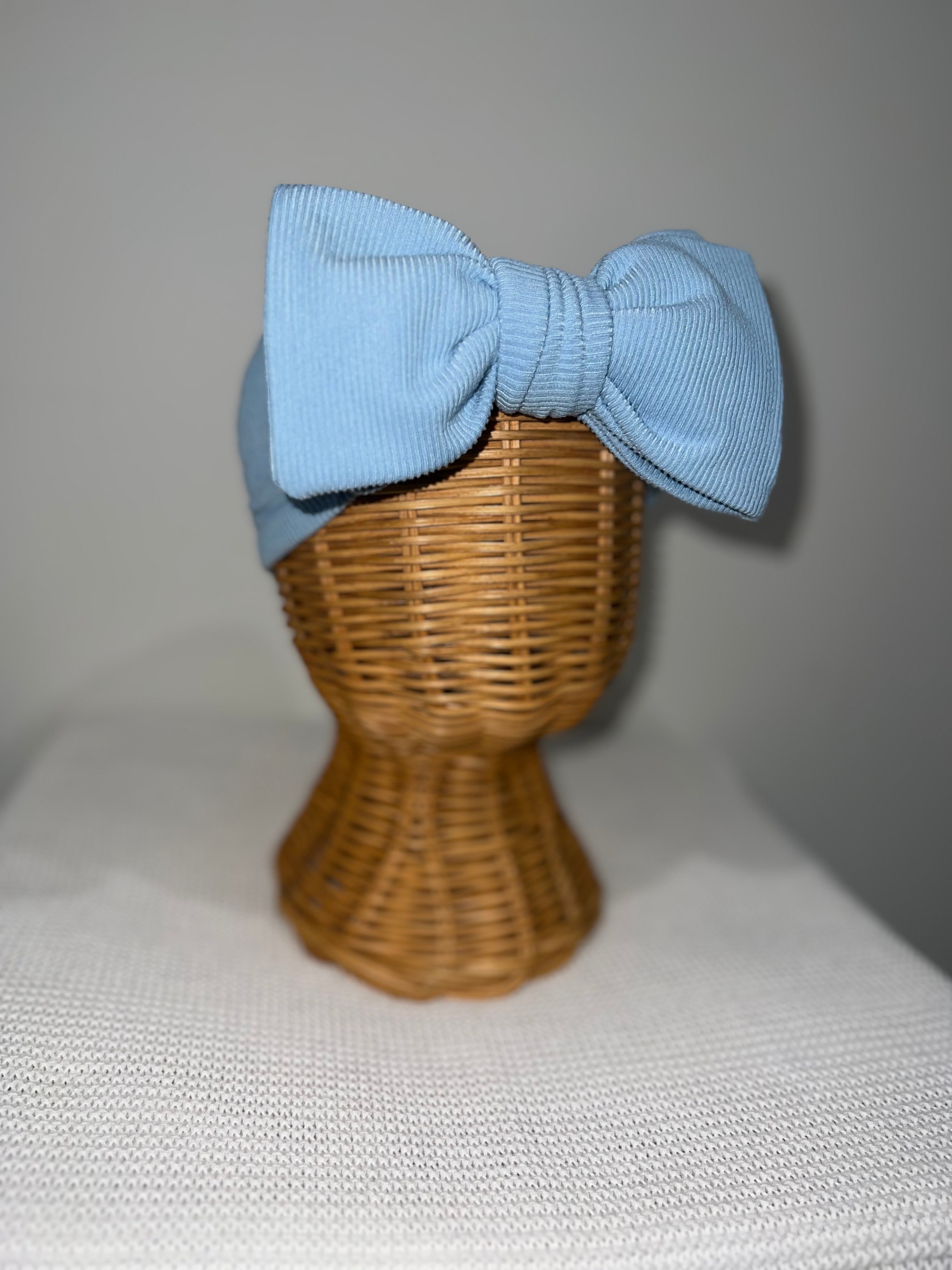 Blue Top Knot