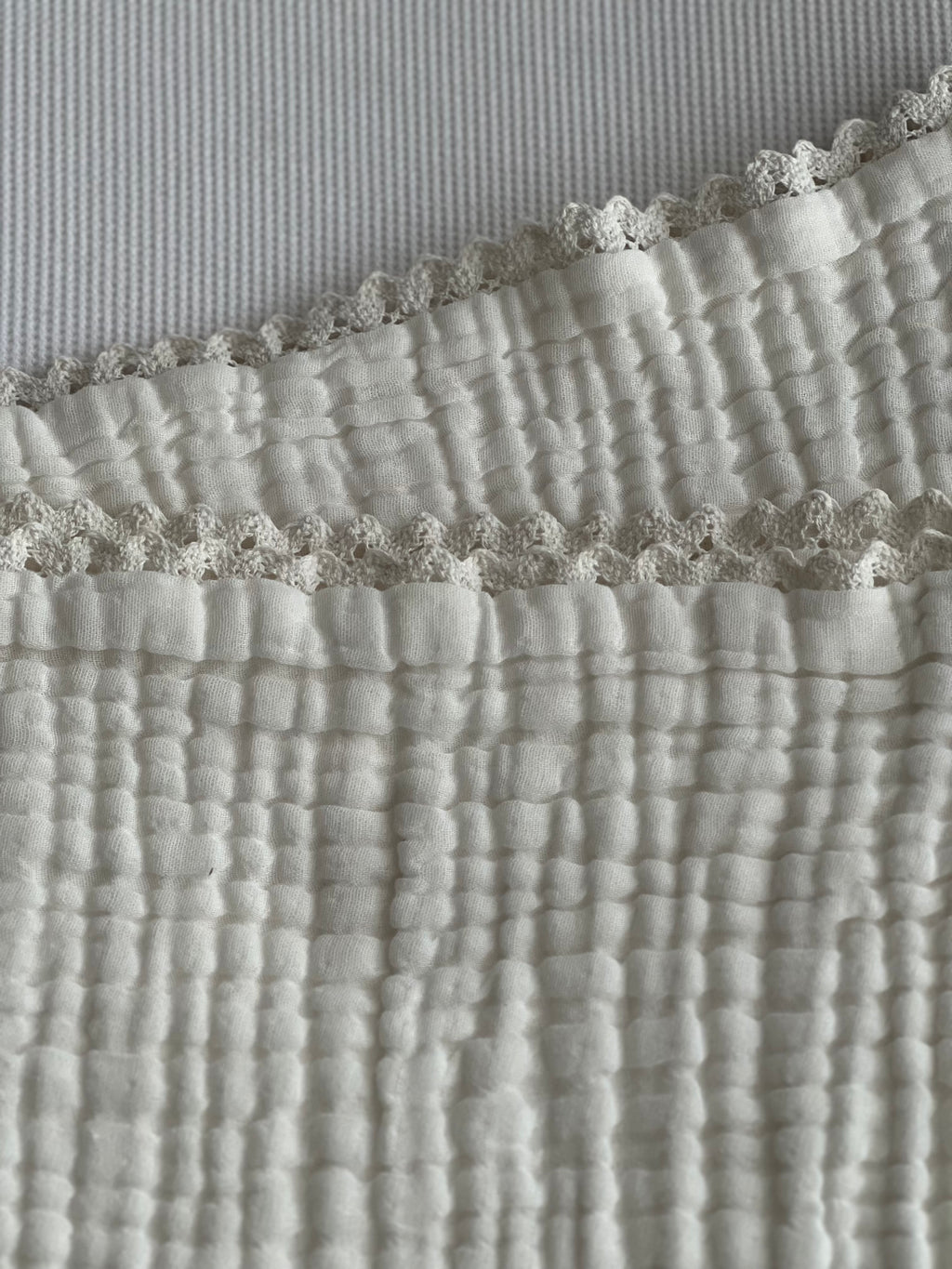 White Muslin Blanket