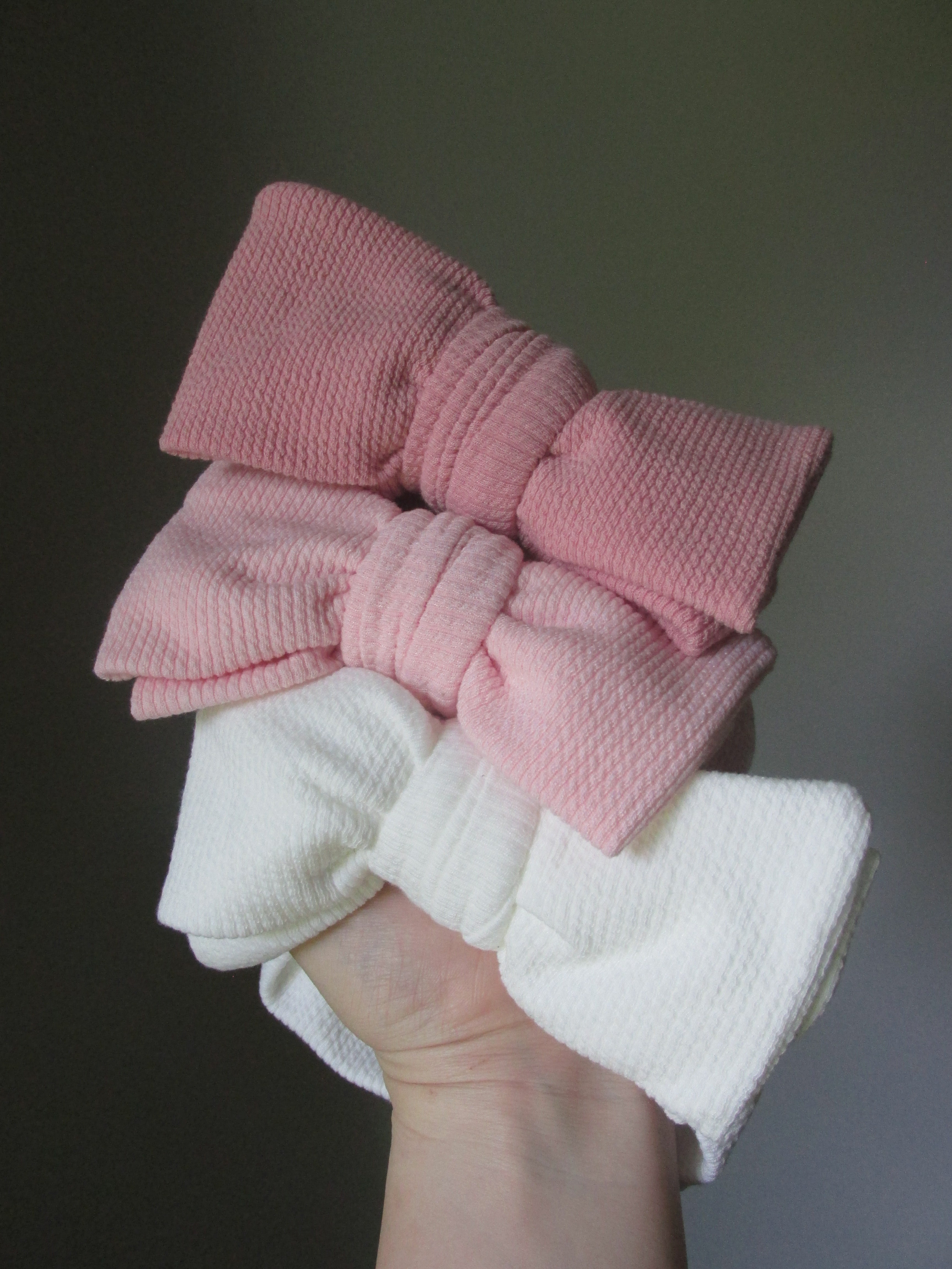 Soft Pink Top Knot