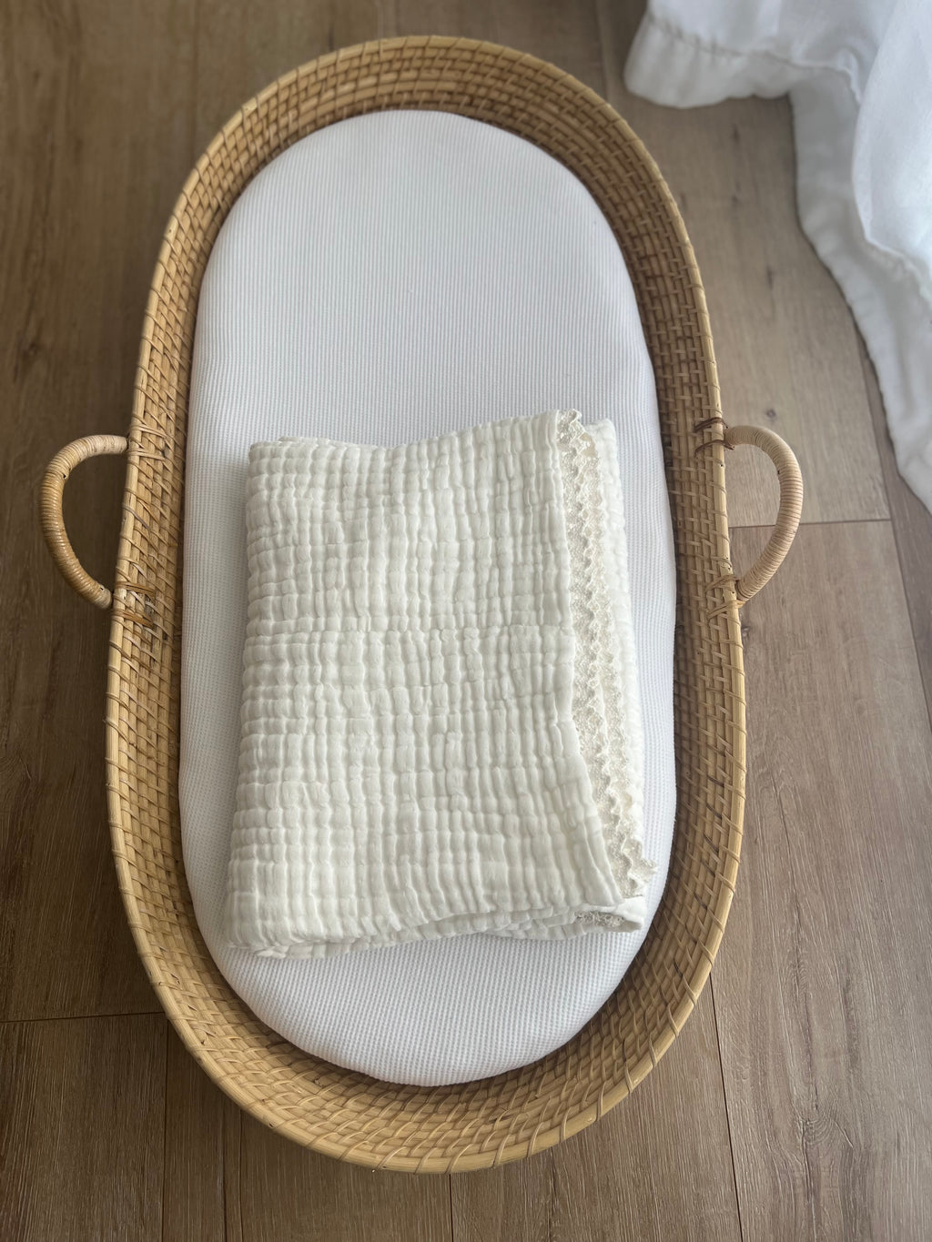 White Muslin Blanket